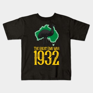 The Great Emu War Kids T-Shirt